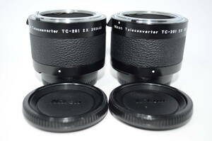 【外観特上級】 NIKON ニコン TC-201 2x Teleconverter 2個セット　#s5761