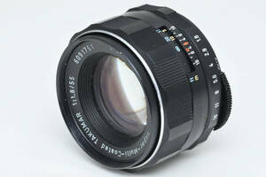 【外観特上級】PENTAX Super-Multi-Coated TAKUMAR 55mm F1.8　#s5897