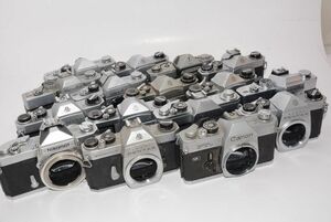 【訳あり】ジャンク フィルムカメラ 一眼 16台まとめて MF Canon Nikon PENTAX など色々　#s7343