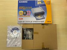 【未開封品】CASIO CW-50 カシオ CD-R TITLE PRINTER タイトルプリンター #m7707_画像2