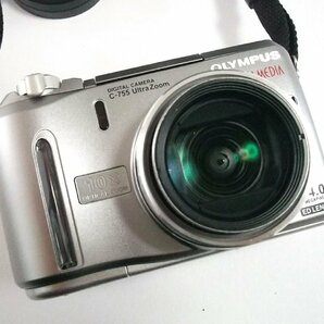 1円～OLYMPUS（オリンパス）★CAMEDIA C-755 Ultra Zoom★コンパクトデジタルカメラ（ジャンク）の画像5