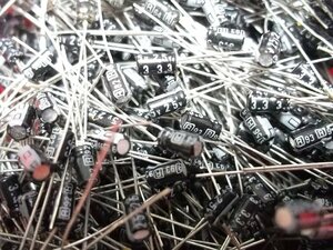  new goods *1000 piece * Rubicon (Rubycon)* electrolysis condenser *25V3.3μF