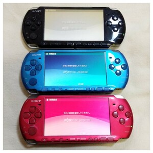 【ジャンク】PSP3000　３台　ソニー