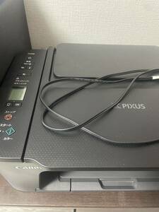 【ジャンク】　キャノン　PIXUS 　TS5350 インクジェットプリンター　ブラック　印刷