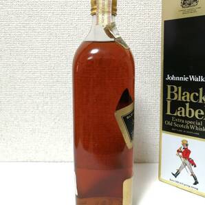 Johnnie Walker ジョニーウォーカー Black Label ブラックラベル 4/5 QUART 86.8 PROOF 未開封 箱付き の画像3