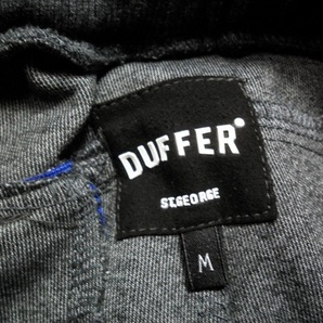 ◆美品 The DUFFER of St.GEORGE 【BLACK LABEL】機能素材 スウェット リブパンツ グレー M ジョガー ダファーオブセントジョージ ゴルフ◆の画像6