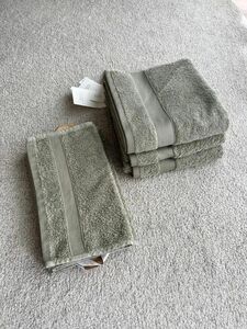 ZARA HOME フェイスタオル 3枚 ウォッシュタオル 3枚 セット ザラホーム