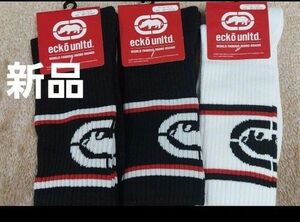 エコーアンリミテッド ecko unltd.　靴下 クルー丈 3足セット