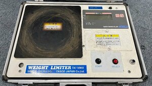 ★中古★タスコ TASCO WEIGHT LIMITER TA110WX 冷媒充填・回収用はかり デジタル エアコン工事 ガス回収 MAX40kg )倉a