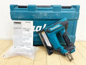 ★中古★マキタ makita 充電式ピンタッカ 18V PT353D 本体・ケースのみ 15～35mm ピンネイル 動作OK 大工 DIY ピン釘 リフォーム )倉a