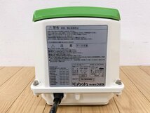 ★中古美品★クボタ 浄化槽ブロワ TIP-60F 電磁ダイアフラム式 空気量60L/min 常用圧力15kPa AC100V 50/60Hz ポンプ 大晃 世晃)倉b_画像4