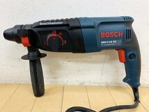 ★未使用★BOSCH ボッシュ 26mmハンマードリル GBH2-26DE 本体 ケース・取説付 SDSプラスシャンク コンクリート穴あけ 電動工具)倉b_画像2