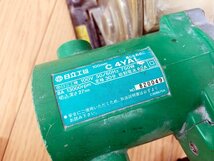 ★中古★日立工機 100mm集じん丸のこ C4YA1 本体のみ 100V 50/60Hz 窯業・サイディング 電動工具 マルノコ HiKOKI ハイコーキ)倉b_画像10