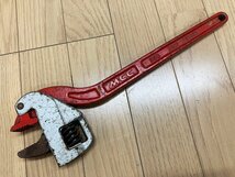 ★中古★3本セット MCC コーナーレンチ 350mm 1/2-1 1/2 パイプレンチ 配管/ガス工事 水道工事 ハンドツール 松阪鉄工所)倉b_画像7