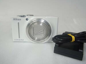 3287　Nikon COOLPIX　S8200 電源投入確認済み