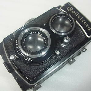 4158 Rolleicord ローライ 二眼カメラ 1:3.2 f=7.5cm 動作未確認の画像1