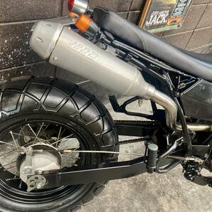 YAMAHA TW200 2型 ロンスイ 前後タイヤ新品 動画あり 整備済 セルキック始動 神奈川県発の画像8