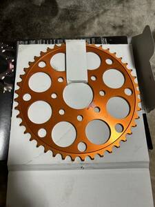 KTM duke125 duke200 2013 year and downward ISA driven sprocket 45T orange 