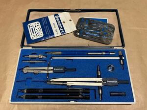 ジャンク中古製図セット「STAEDTLER MARS 529 50」シャープペンコンパスステッドラー