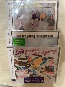 【未開封】King & Prince Life goes on / We are young 3形態　キングアンドプリンス　キンプリ　CD