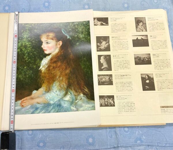 名画集 ルノワール レオナルドダビンチ モナリザ ルノー 有名絵画 粗品