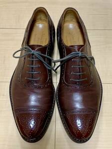 Jalan Sriwijaya ジャラン スリウァヤ セミブローグ 98441 BROWN ブラウン (DAINITE SOLE) UK6(24.5cm)