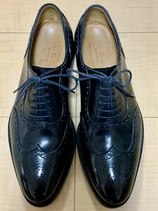 Jalan Sriwijaya ジャラン スリウァヤ 98843 フルブローグ BLACK ブラック (DAINITE SOLE) UK6(24.5cm)