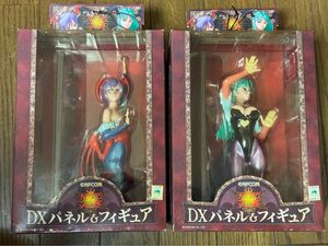 未開封・正規品◆CAPCOM DXパネル＆フィギュア モリガン リリス　2種セット　VAMPIRE SAVIOR