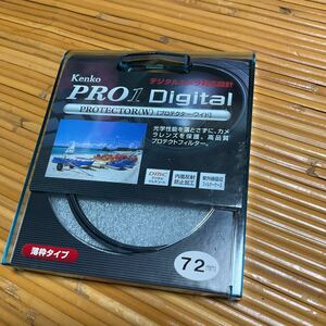 Kenko PRO1D Digital PROTECTORプロテクター 72mm 未使用新品