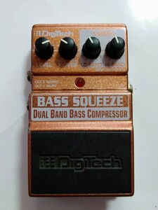 DigiTech BASS SQUEEZE DUAL BAND BASS COMPRESSOR