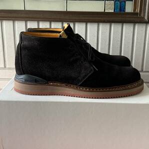 FIL exclusive！☆ visvim NEWELL FOLK 9.5 BLACK☆ brigadier 7hole grizzly christo iris jumbo amplus mud kofu journeyman thorson ictの画像4