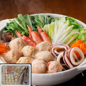  Hokkaido seafood tsumire saucepan E set ( crab go in ×8,.. go in ×8,.. gobou ×8,.. go in ×12, sea .×6,..×3,..×2,..×2 sack, freezing udon ×1)