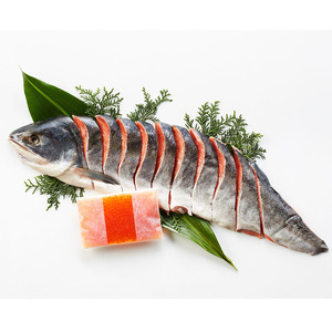  Hokkaido production aramaki salmon &... parent . set A ( cut . half .700g*... soy sauce .100g)