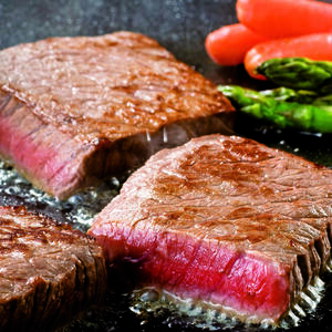  Gunma red castle cow steak Zanmai ( fillet 150g×2 sirloin 250g×2 Momo 150gsintama150g)