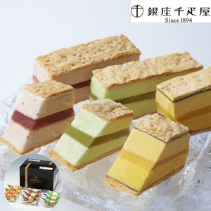  special sale [ Ginza thousand . shop ] Ginza mille-feuille ice assortment gift ( total 9 piece )