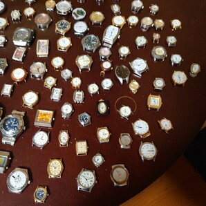 SEIKO CASIO Switch 腕時計 懐中時計 など まとめて 稼動 約120個 3101g ジャンク 混合 クォーツ 手巻き 自動巻き メンズ レディースの画像6