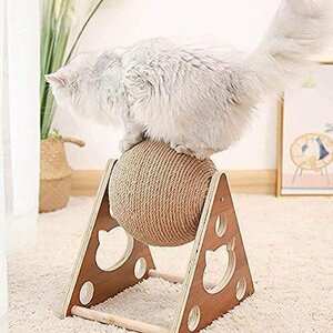  for pets ball type cat for nail burnishing natural rhinoceros The ru flax lamp circle .... toy flax . furniture . scratch 