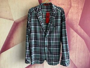 XZ-L2黒緑(実寸XL L度)新品 新作 夏 完売■ 高品質 紳士 限定美品■2ボタン メンズ 紳士 ジャケット スーツ