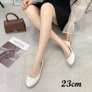 Балетные туфли Loafer Ladies PU кожаная длинная нос низкая каблука