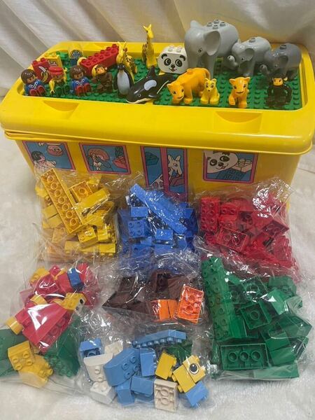LEGO デュプロなかよし動物バス大量セット