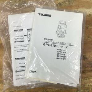 【ジャンク品】▼TAJIMA(タジマ) トータルステーション GPT-3105F トプコン FC-200 簡易動作確認済み 未校正の画像9