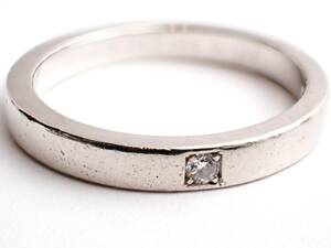  regular price 29 ten thousand jpy about diamond attaching!BVLGARI( BVLGARY ) Pt950 platinum 950 Marie mi- ring 16 number 7g