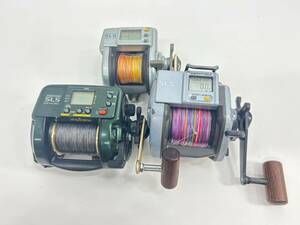 4-4-6 SHIMANO シマノ リール まとめ reel DIGITANA SLS TM2000H GT4000 2000 船 小船 電動リール セット 海 釣り fishing 