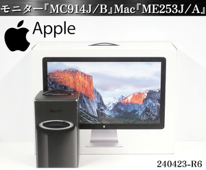 [ postage extra. present condition delivery goods ]*Apple Apple 27 -inch monitor MC914J/B Mac Pro Late 2013 ME253J/A keyboard mouse PC:240423-R6