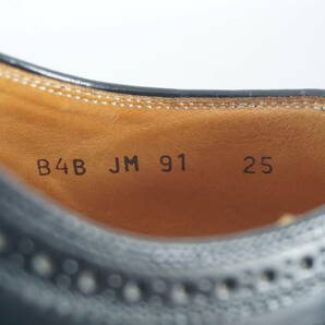 リーガル/REGAL*25cm EEE*ウィングチップ*ビジネスシューズ/革靴*黒/ブラック*B4B JM 91 の画像9