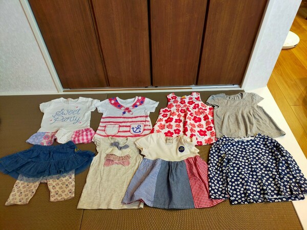 【春夏95サイズまとめ売り】子供服 女の子 95サイズ 8着まとめ売り キッズ