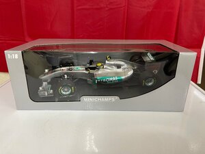 １/18　ミニチャンプス　PMA：　　メルセデス　GP　F1　　　TEAM　ショーカー　2011　　　N・ロズベルグ　　　　【805】★