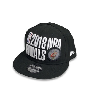 NEW ERA ニューエラ 2018 NBA FINALS CAVS Cleveland Cavaliers クリーブランド キャバリアーズ キャップ 帽子 黒 ブラック