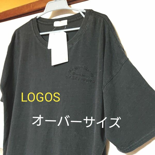 大きいサイズ★LOGOS★ 半袖 Tシャツ コットン