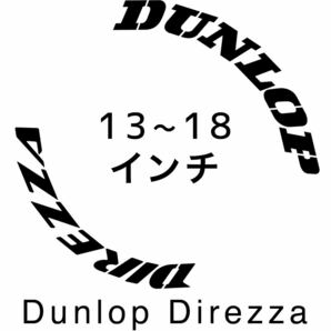 Dunlop Direzza タイヤレターステンシルの画像1